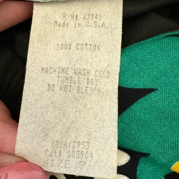 VTG 90s DBA-LA Floral Halter Dress 7 - Picture 8 of 12